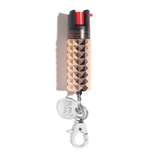Load image into Gallery viewer, Bling Sting Metallic Studded Pepper Spray Rose Gold