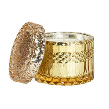 Load image into Gallery viewer, Soi Company Petite Shimmer Candle Gilded Cinnamon 8oz