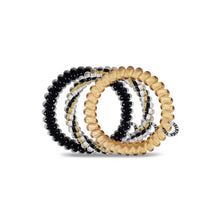 Load image into Gallery viewer, Teleties Central Florida Knights Small Hair Ties Black/Gold