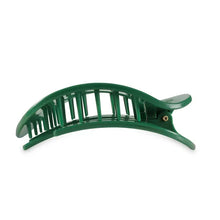 Load image into Gallery viewer, Teleties Flat Mistletoe Large Hair Clip Green