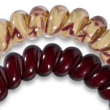 Load image into Gallery viewer, Teleties Florida State Seminoles Large Hair Ties Garnet/Gold