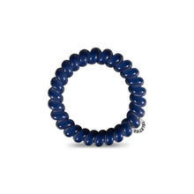 Load image into Gallery viewer, Teleties Nantucket Navy Large Hair Ties Navy Blue