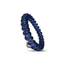 Load image into Gallery viewer, Teleties Nantucket Navy Large Hair Ties Navy Blue