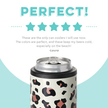 Load image into Gallery viewer, Swig Life Skinny Can Cooler Luxy Leopard 12oz