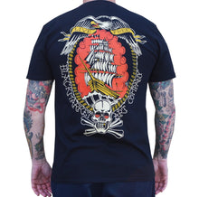 Load image into Gallery viewer, Black Market Live Free Men&#39;s Graphic T-Shirt Black