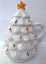 Load image into Gallery viewer, Retro Christmas Tree Mug White