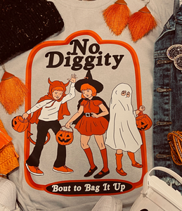 No Diggity Halloween Graphic Tee