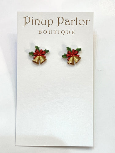 Christmas Bell Stud Earrings