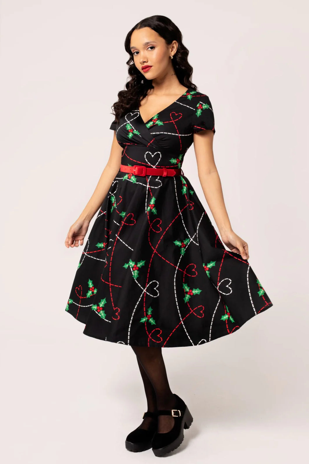 Hell Bunny Angelica Dress Black