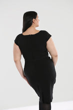 Load image into Gallery viewer, Hell Bunny Miss Muffet Pencil Dress Black