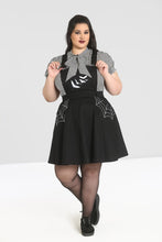Load image into Gallery viewer, Hell Bunny Miss Pinafore Dress Black