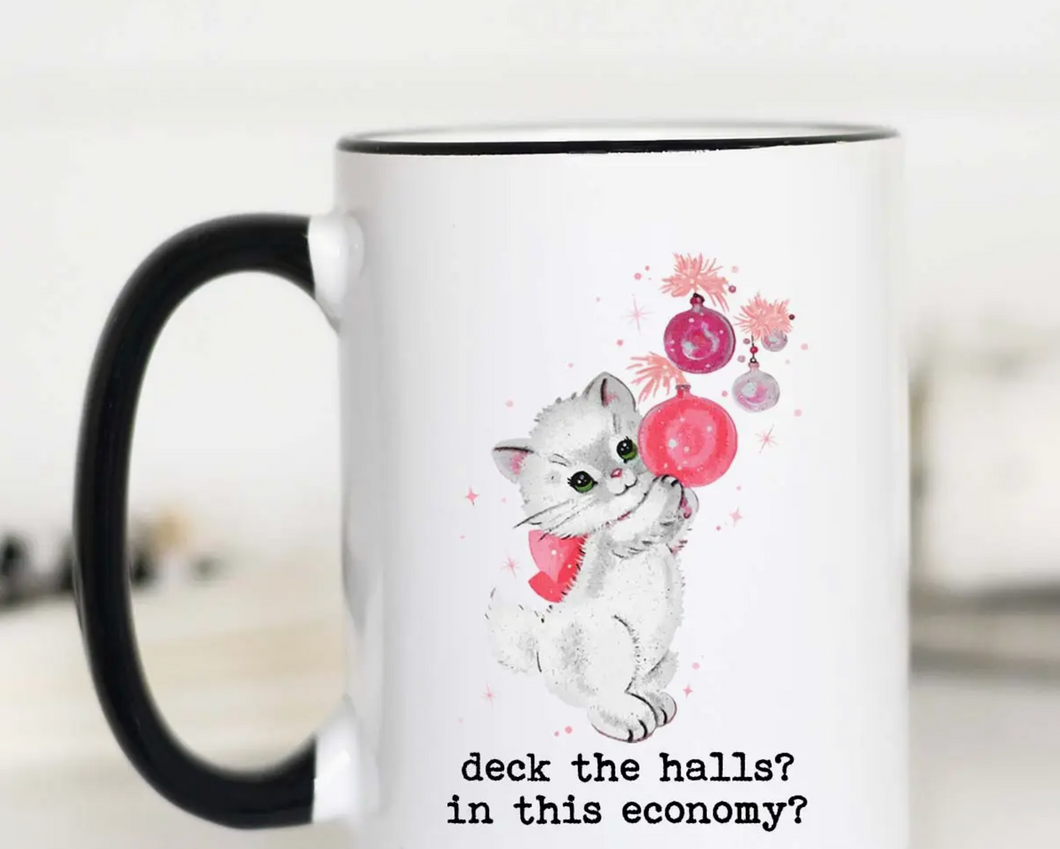 Deck The Halls Christmas Mug 15oz