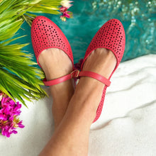Load image into Gallery viewer, Oka B Mary Jane Ballet Flats Chai