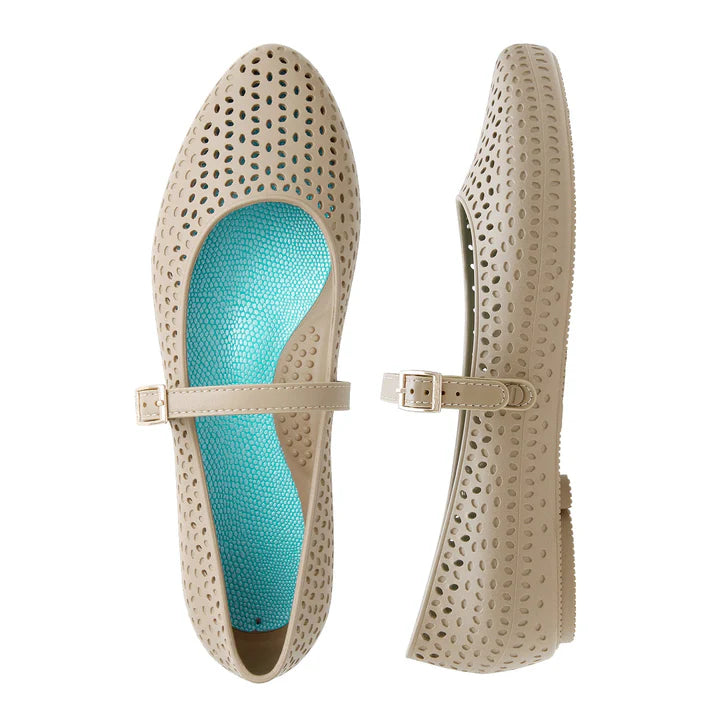 Oka B Mary Jane Ballet Flats Chai