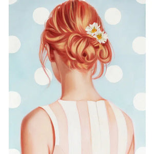 Peach & Clementine Rose Morrison's Strawberry Blonde Print 8 x 10