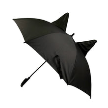 Load image into Gallery viewer, Sourpuss Jinx The Cat Umbrella Black