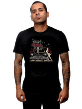 Load image into Gallery viewer, Steady Clothing Motel Hot Rod Pinup Men&#39;s Graphic T-Shirt Black