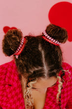 Load image into Gallery viewer, Teleties Love Story Valentine Mix Pack Hair Ties Pink/Red/White