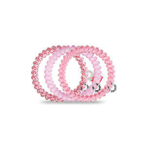 Teleties Matte About You Small Hair Ties Light Pink/Pink