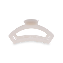 Load image into Gallery viewer, Teleties Open Coconut White Medium Hair Clip White