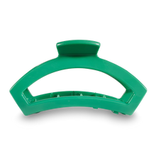 Load image into Gallery viewer, Teleties Open Green Come True Large Hair Clip Kelly Green
