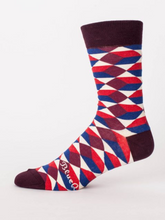 Load image into Gallery viewer, Blue Q Making A Difference Men&#39;s Socks