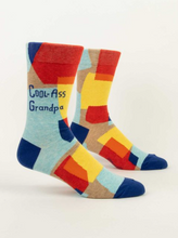 Load image into Gallery viewer, Blue Q Cool Ass Grandpa Men&#39;s Socks