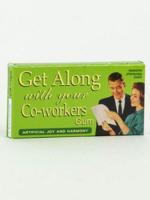 Blue Q Get Along With Your Coworkers Gum