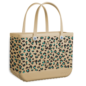 Bogg Bag Original Leopard Turquoise