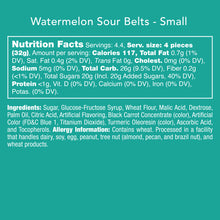 Load image into Gallery viewer, Candy Club Watermelon Sour Belts Candy
