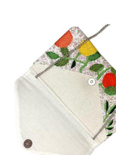 Load image into Gallery viewer, Citrus Sequin Beaded Clutch/ Crossbody Bag