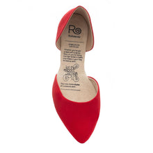 Load image into Gallery viewer, Rollasole Vixen Pointed Flats Red