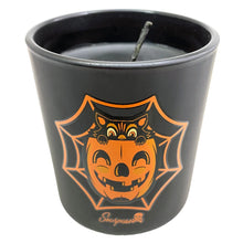 Load image into Gallery viewer, Sourpuss Pumpkin Cat Candle