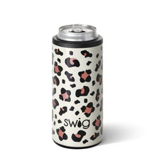Load image into Gallery viewer, Swig Life Skinny Can Cooler Luxy Leopard 12oz