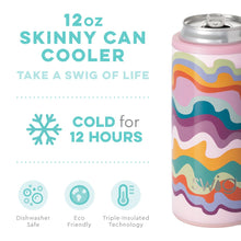 Load image into Gallery viewer, Swig Life Skinny Can Cooler Sand Art 12oz
