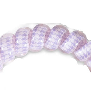 Teleties Pink Thistle Headband Lavender