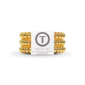 Teleties Sunset Gold Small Hair Ties Gold