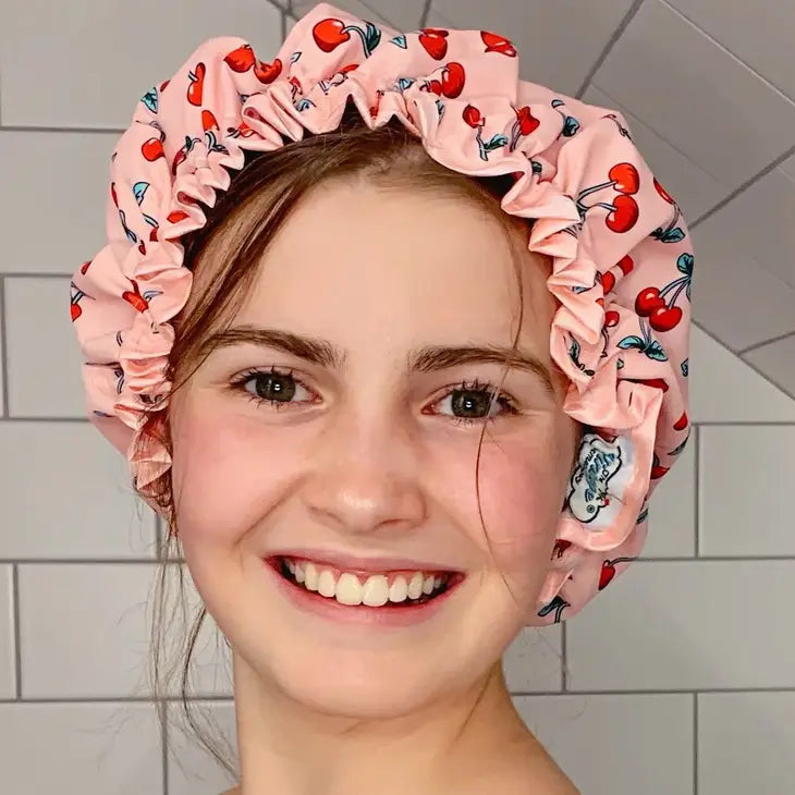 Vintage shower deals cap