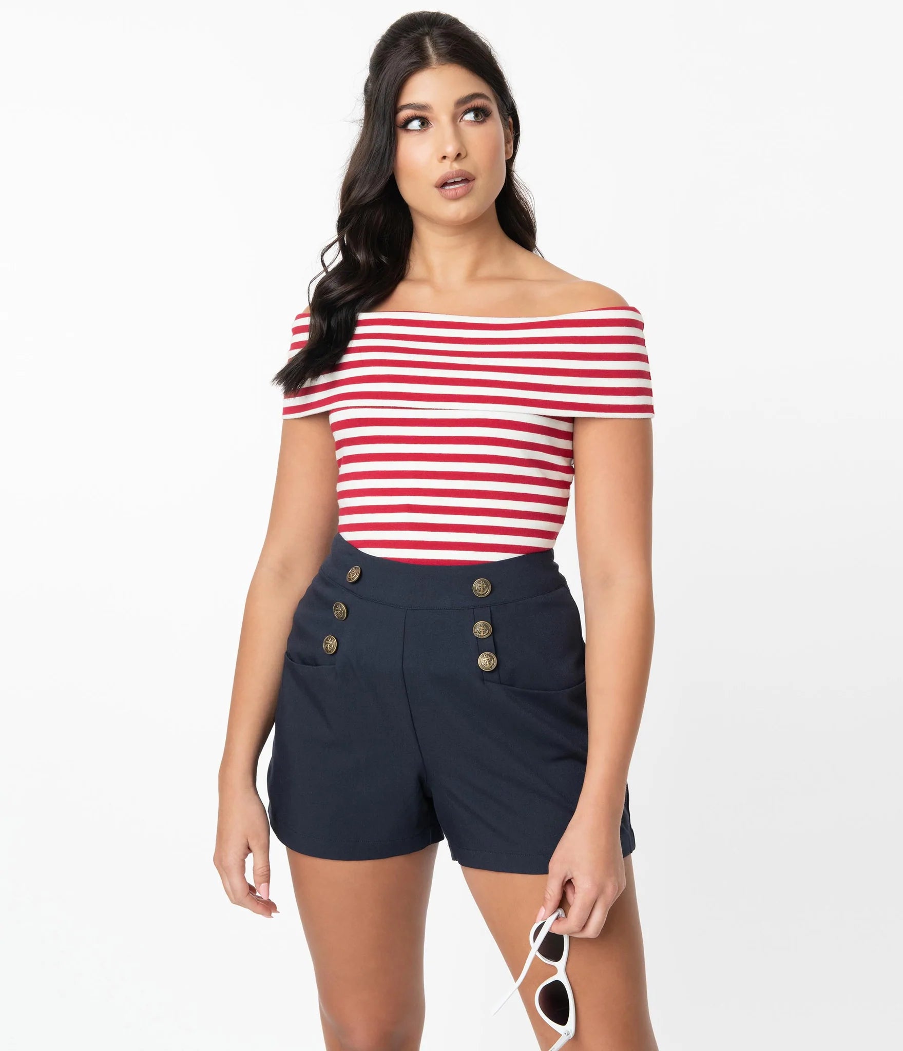 Blue 2025 sailor shorts