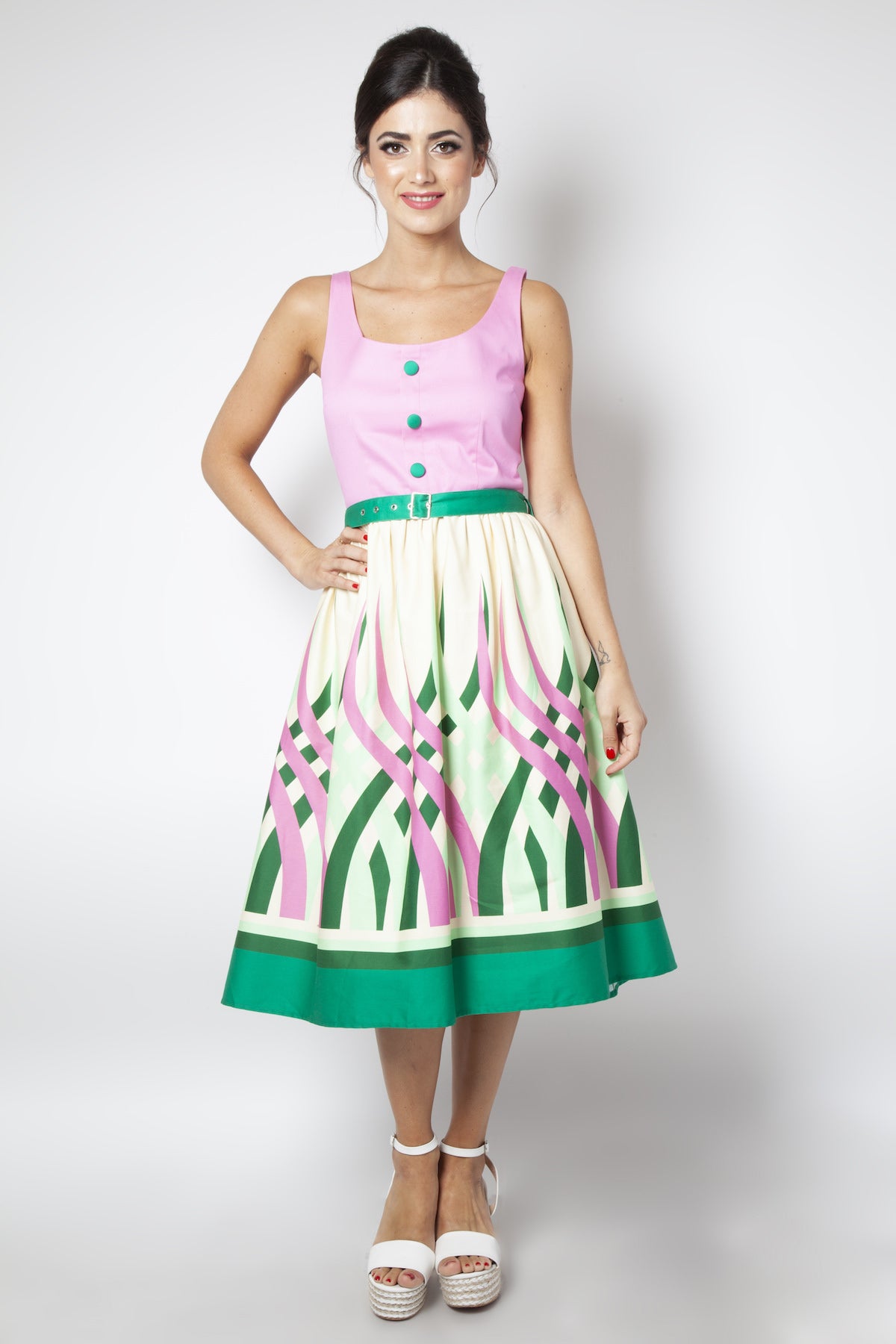 Voodoo vixen green dress hotsell